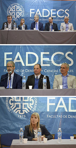 SE DESARROLLAN EN LA FADECS LAS JORNADAS DE DERECHO AMBIENTAL